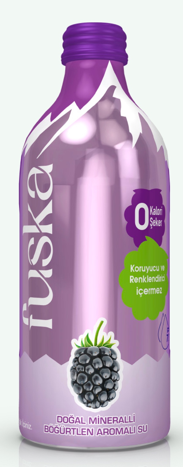 Blackberry flavored water